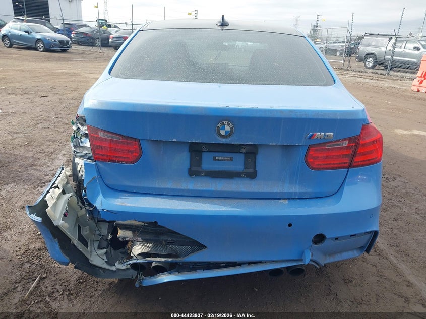 2015 BMW M3 VIN: WBS3C9C5XFP803830 Lot: 44423937