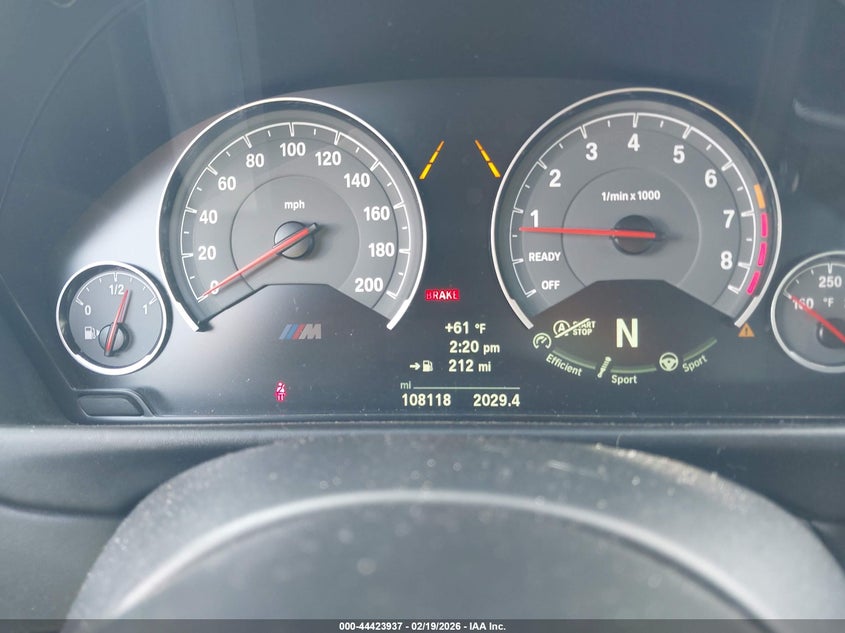 2015 BMW M3 VIN: WBS3C9C5XFP803830 Lot: 44423937