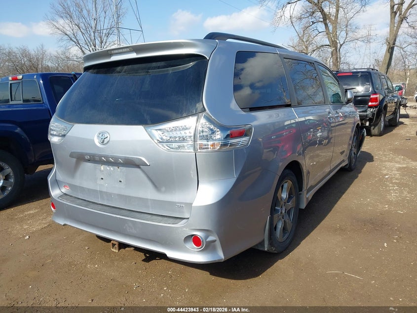 2017 Toyota Sienna Se 8 Passenger