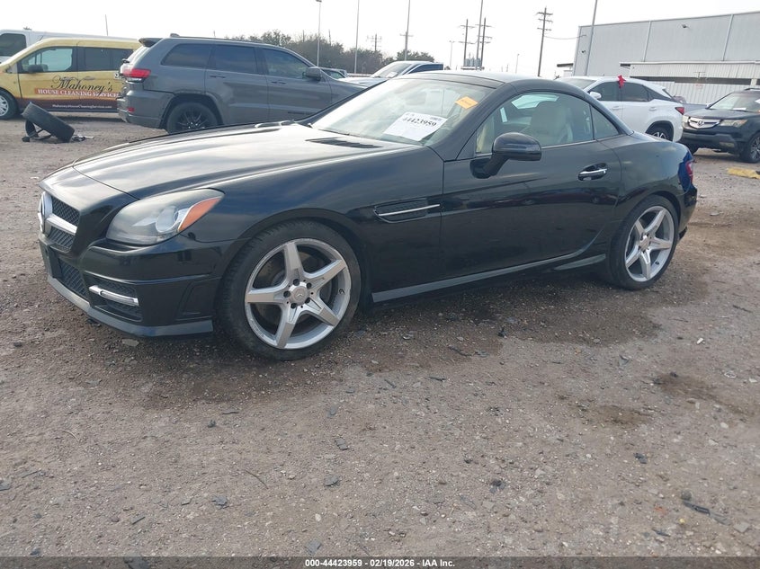 2014 Mercedes-Benz Slk 250 WDDPK4HAXEF080172 photo 1