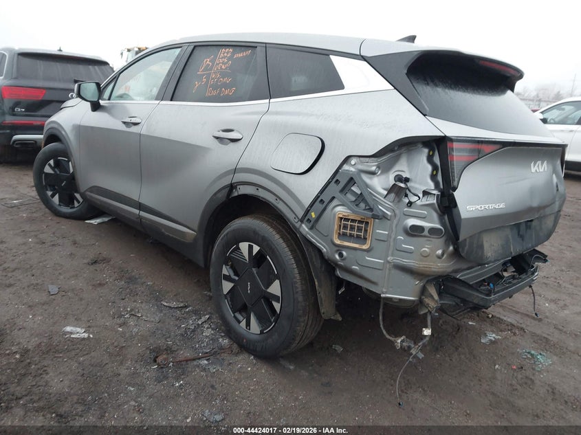 Vin: kndpu3dg5t7304111, lot: 44920609, kia sportage hybrid lx 20263