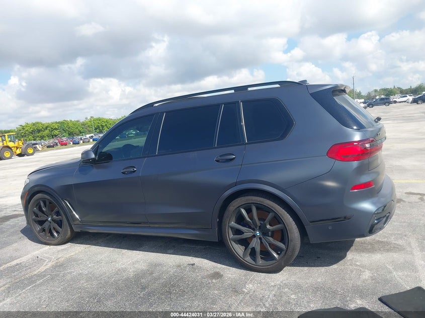 2021 BMW X7 M50I VIN: 5UXCX6C04M9E90131 Lot: 44424031