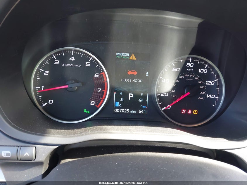 2025 Mitsubishi Eclipse Cross Black Edition S-Awc VIN: JA4ATWAA2SZ023391 Lot: 44424240