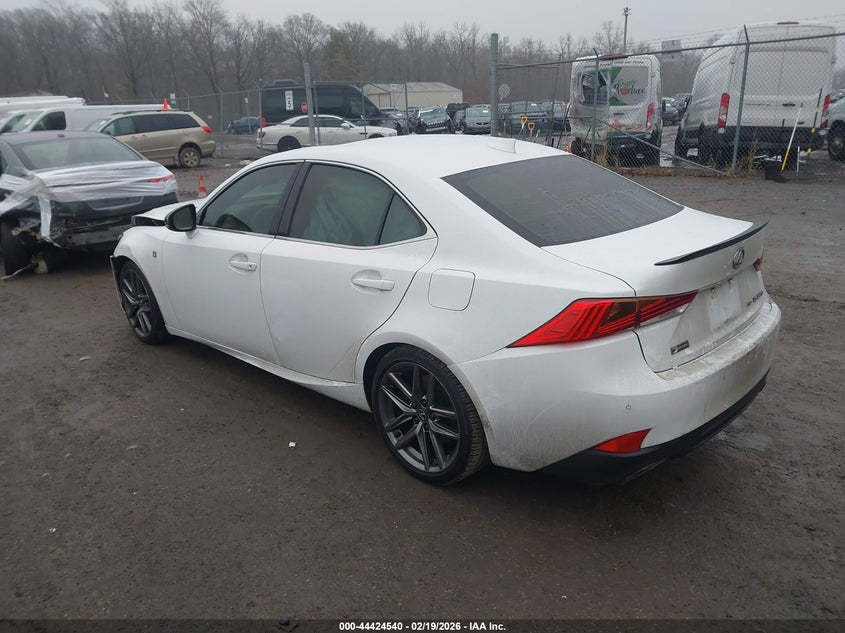 Vin: jthcz1d24k5016923, lot: 44921132, lexus is 350 20193