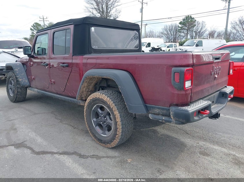 Vin: 1c6jjtbg0nl121931, lot: 44921172, jeep gladiator rubicon 4x4 20223