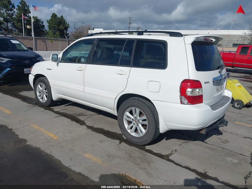 2007 Toyota Highlander Hybrid 3Rd Row