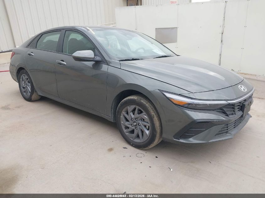 2025 Hyundai Elantra Hybrid Blue