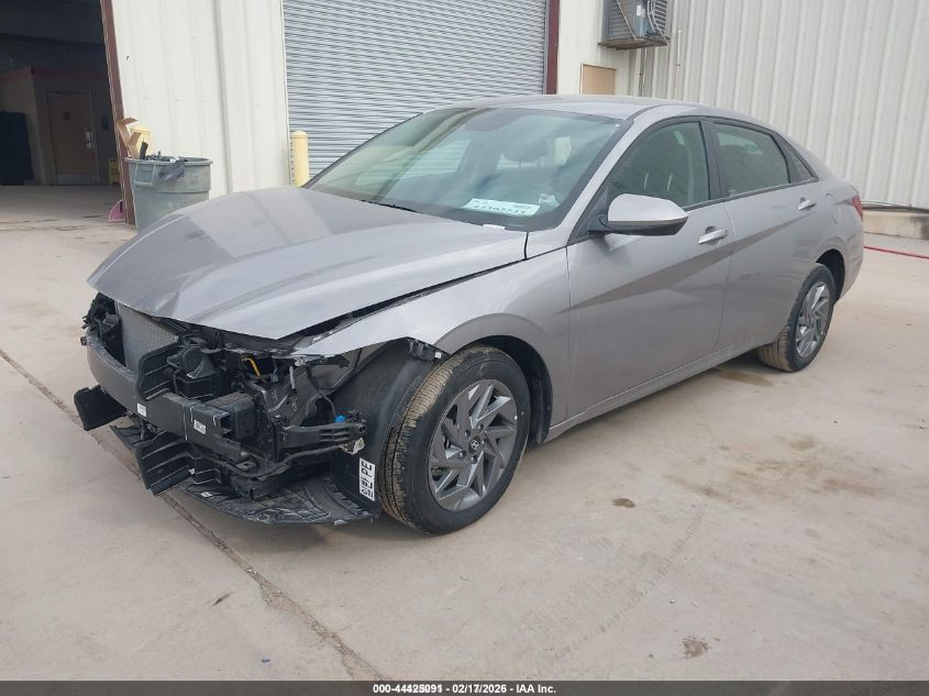 2025 Hyundai Elantra Hybrid Blue