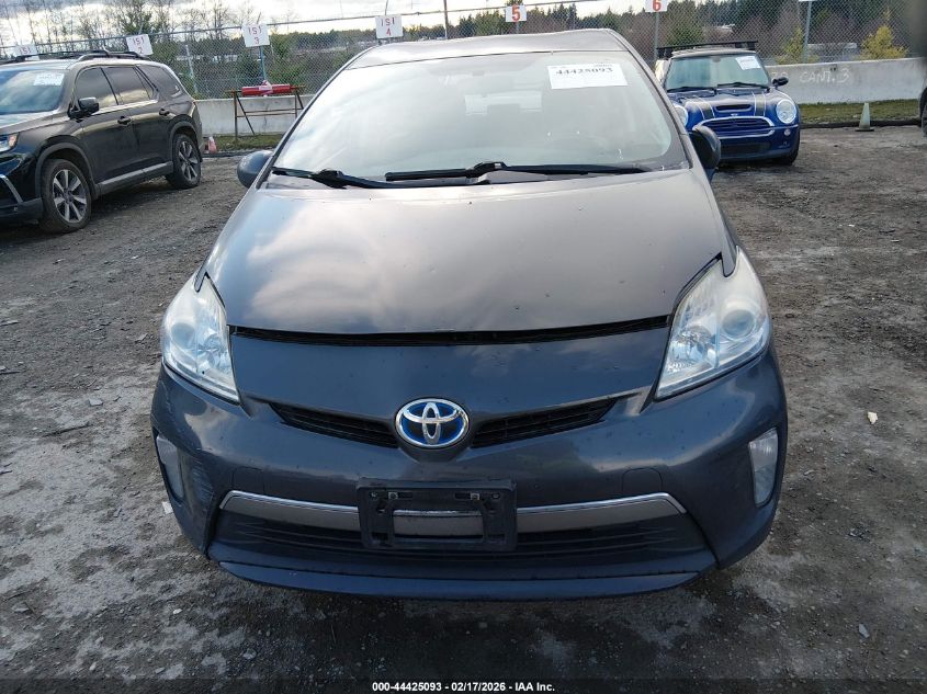 2014 Toyota Prius Plug-In Advanced VIN: JTDKN3DP5E3053740 Lot: 44425093