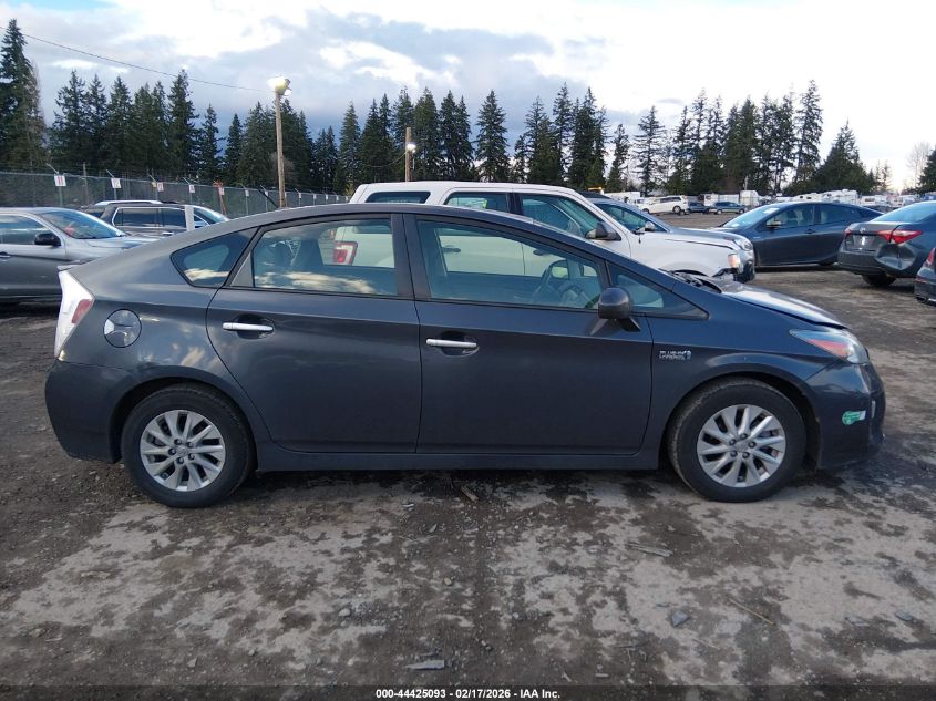 2014 Toyota Prius Plug-In Advanced VIN: JTDKN3DP5E3053740 Lot: 44425093