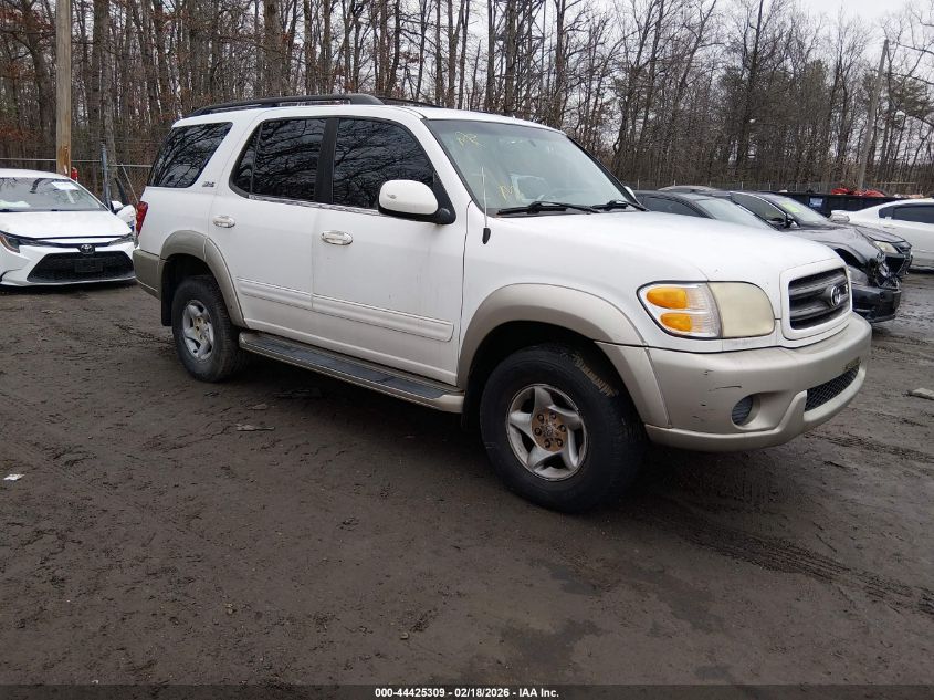 2001 Toyota Sequoia Sr5 V8