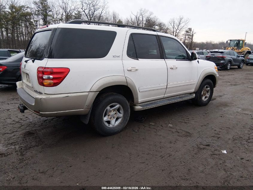 2001 Toyota Sequoia Sr5 V8