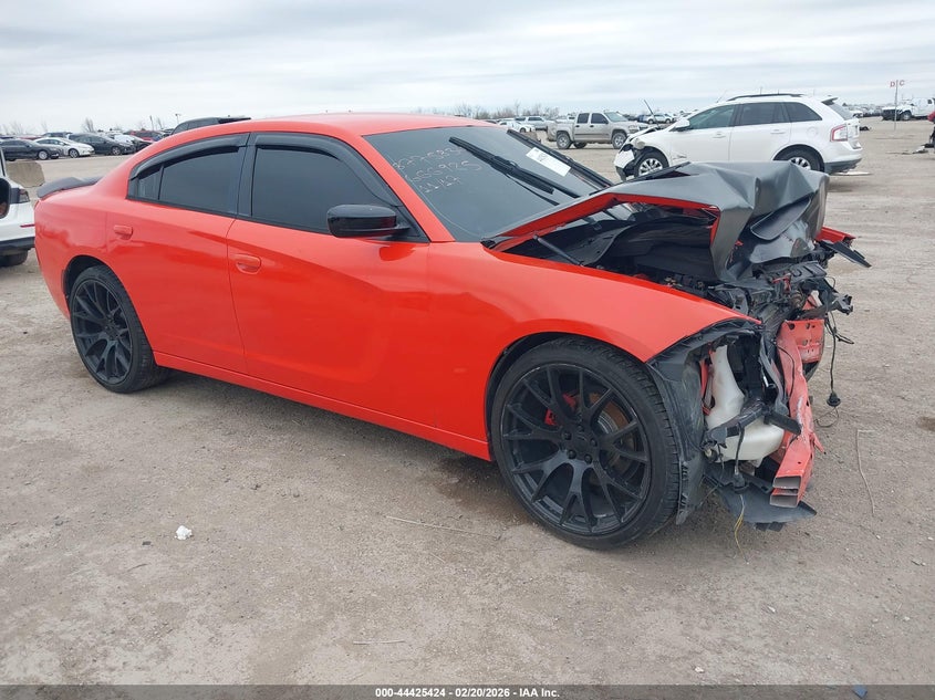 2C3CDXBG4HH666925 2017 Dodge Charger Se Rwd auction photo 1