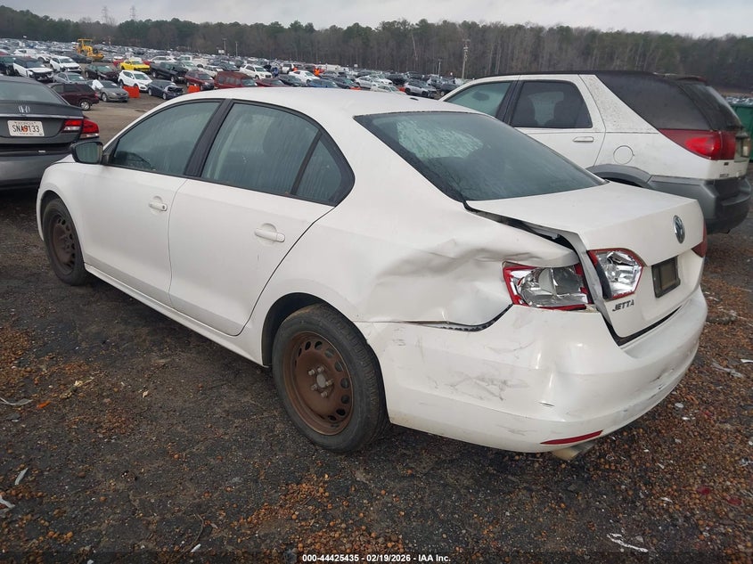 2012 Volkswagen Jetta 2.0L S