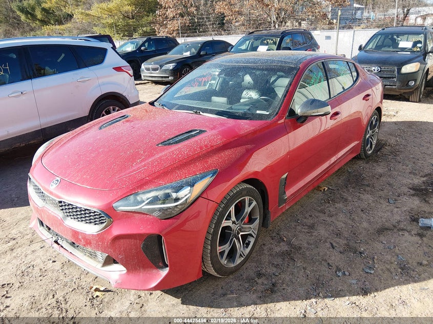 Vin: knae55lcxk6054364, lot: 44922048, kia stinger gt2 20192