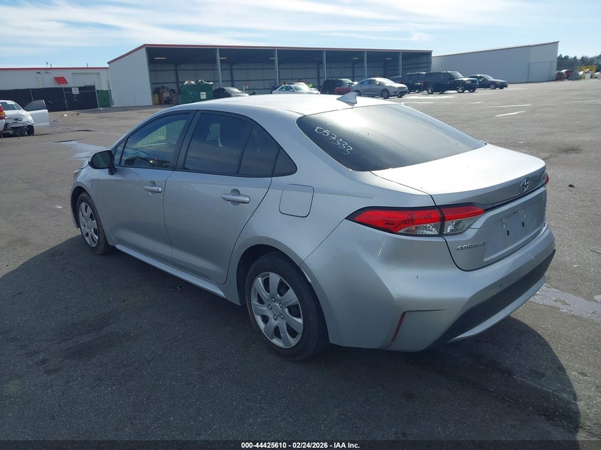 VIN JTDEPRAE4LJ057333 2020 TOYOTA COROLLA LE