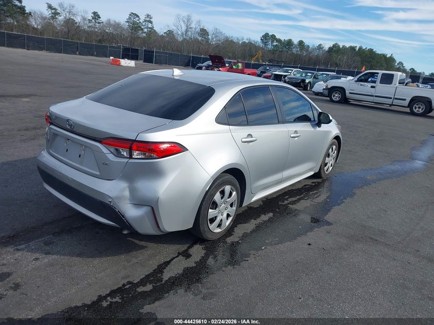 VIN JTDEPRAE4LJ057333 2020 TOYOTA COROLLA LE