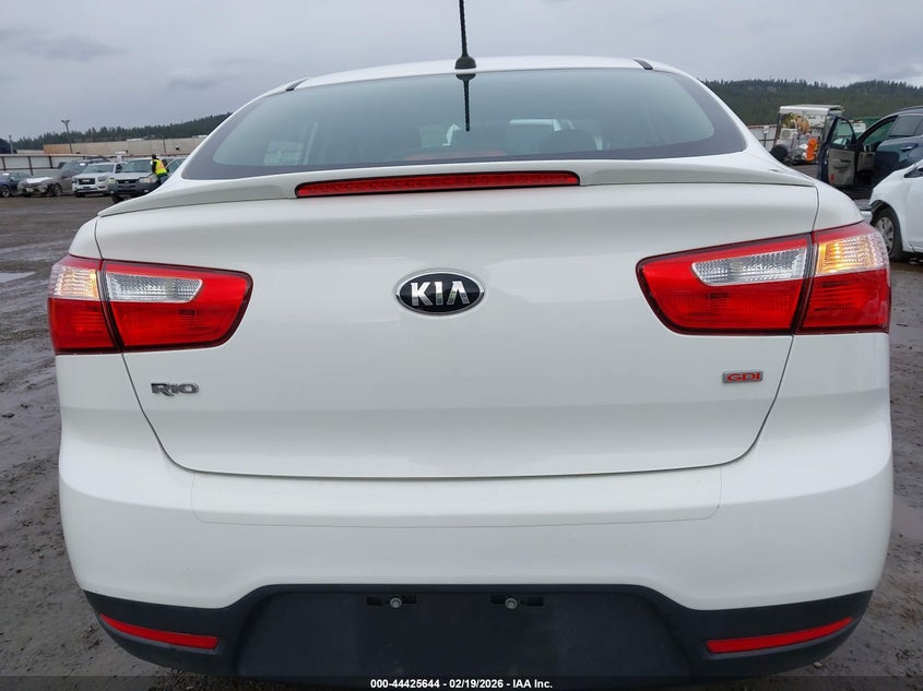 2014 Kia Rio Lx VIN: KNADM4A30E6342698 Lot: 44425644