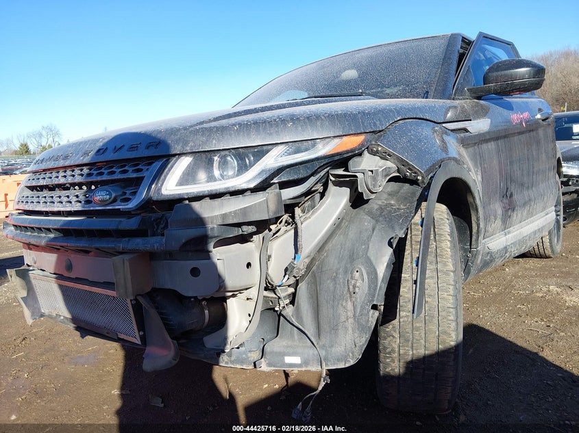 2016 Land Rover Range Rover Evoque Hse VIN: SALVR2BGXGH100841 Lot: 44425716