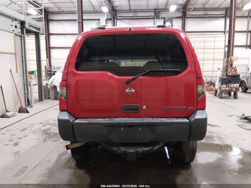 NISSAN XTERRA 2000 VIN 5N1ED28Y4YC604995