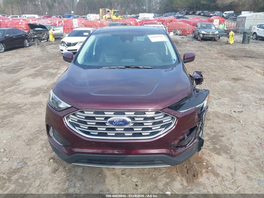 VIN 2FMPK4J92NBA91772 2022 FORD EDGE SEL