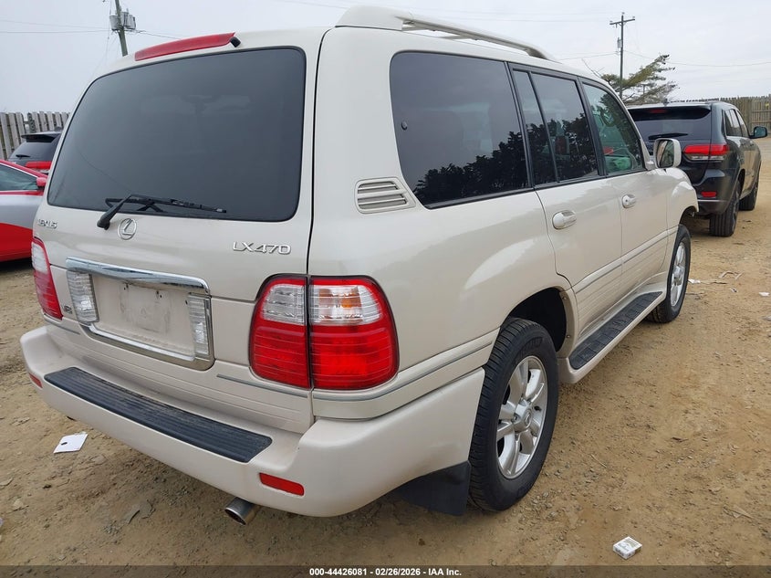 2005 Lexus Lx 470