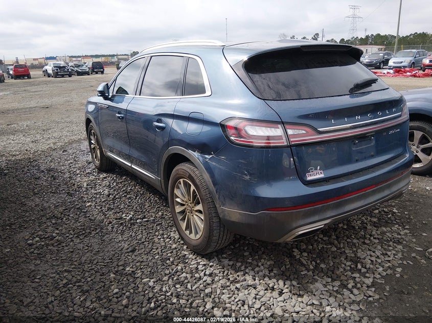 2019 Lincoln Nautilus Select