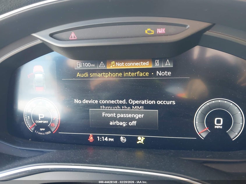 2019 Audi A6 55 Premium VIN: WAUL2AF27KN073651 Lot: 44426149