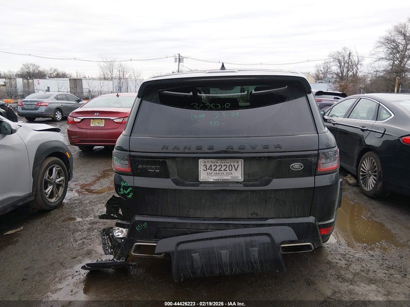 2022 LAND ROVER RANGE ROVER SPORT 5.0L V-8 DI, DOHC, V(VIN: SALWR2SE8NA221019