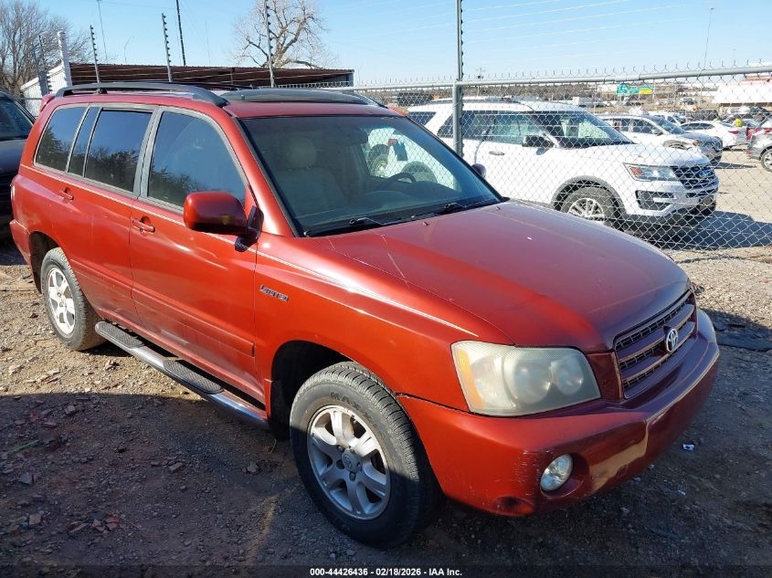 2001 Toyota Highlander V6