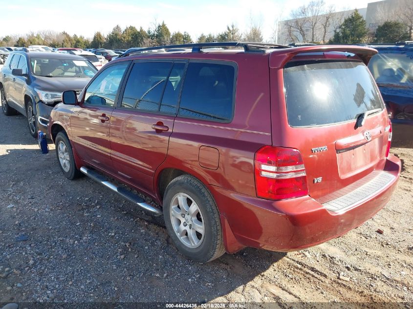 2001 Toyota Highlander V6