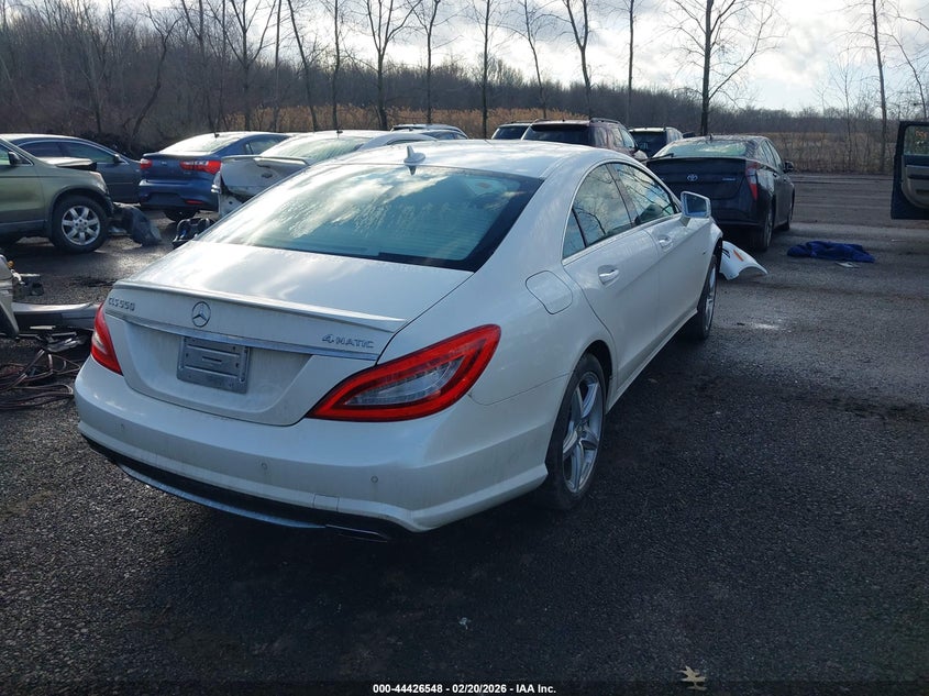 2012 Mercedes-Benz Cls 550 4Matic