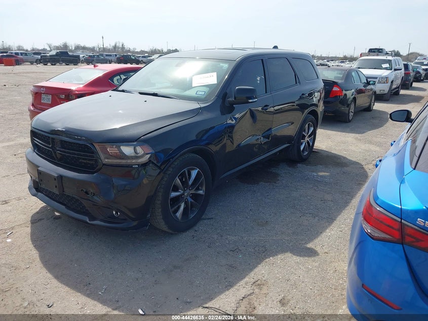 Vin: 1c4sdjct3ec446254, lot: 44923227, dodge durango r/t 20142