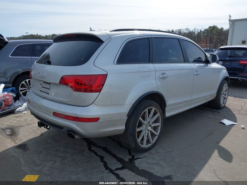 2013 Audi Q7 3.0T S Line Prestige