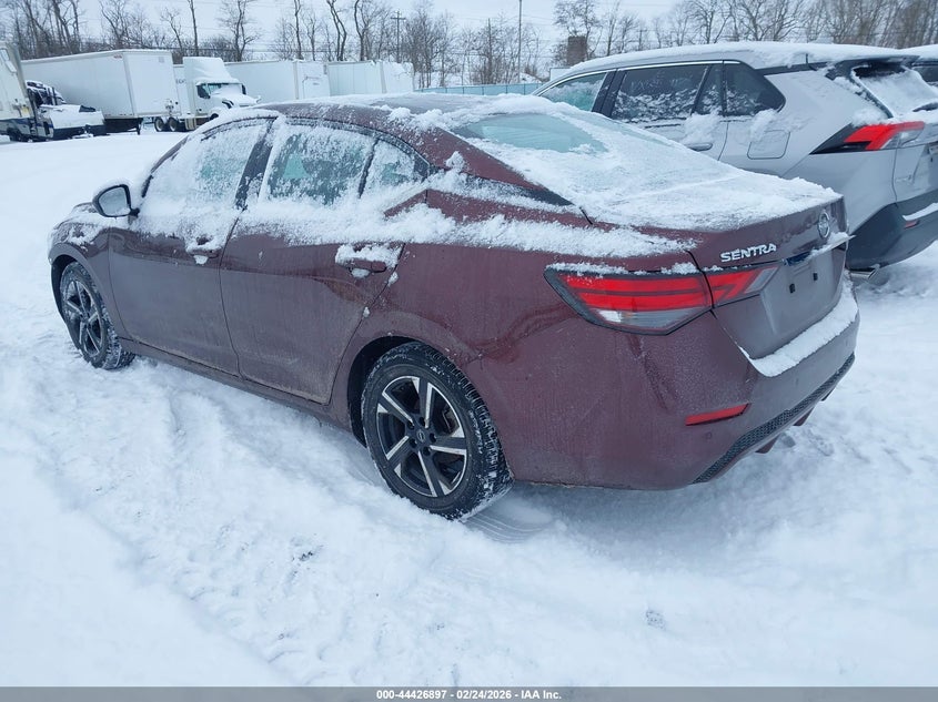 VIN 3N1AB8CV9SY261109 2025 NISSAN SENTRA SV