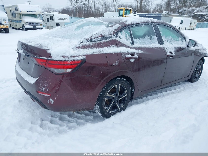 VIN 3N1AB8CV9SY261109 2025 NISSAN SENTRA SV