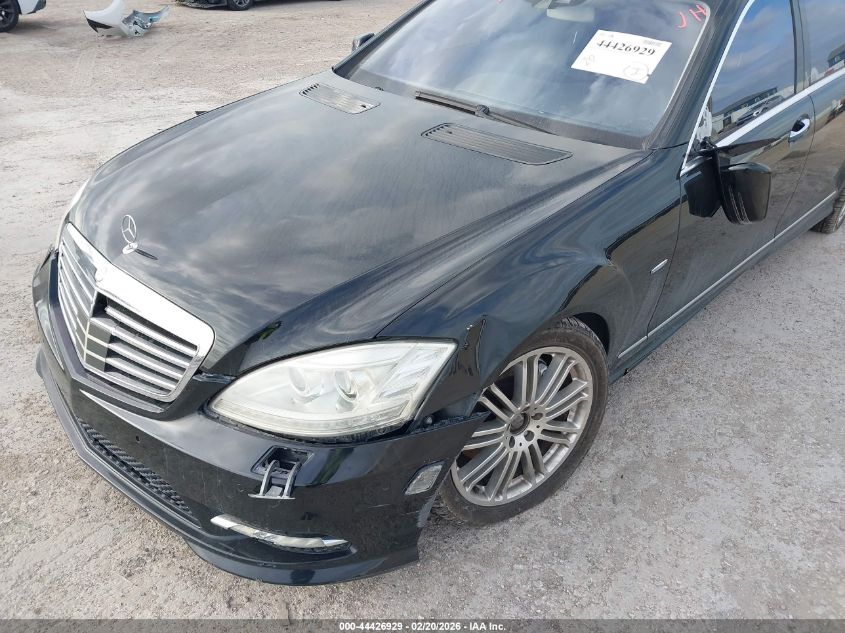 2011 Mercedes-Benz S 400 Hybrid VIN: WDDNG9FB2BA385532 Lot: 44426929
