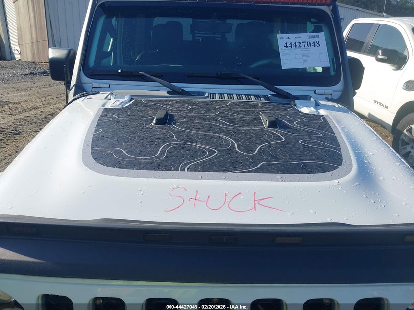 2021 Jeep Gladiator Overland 4X4 VIN: 1C6HJTFG8ML541105 Lot: 44427048