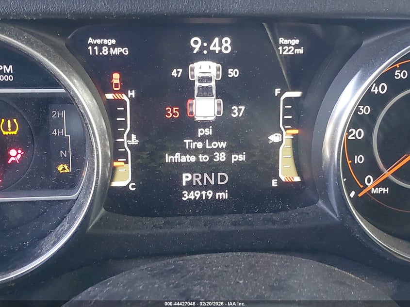 2021 Jeep Gladiator Overland 4X4 VIN: 1C6HJTFG8ML541105 Lot: 44427048