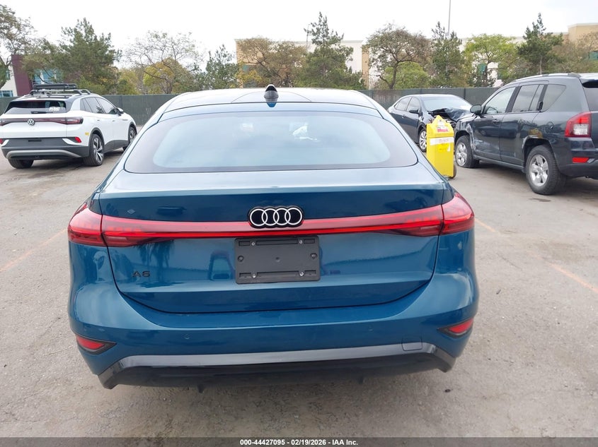 VIN WAU2CAGH0SA019465 2025 AUDI A6 E-TRON PREMIUM PLUS