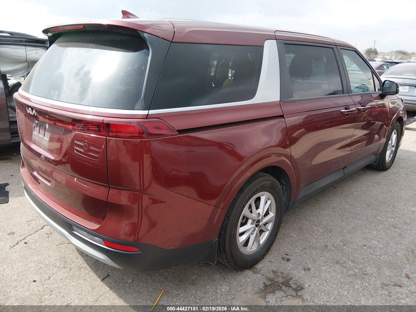 VIN KNDNB4H38P6252933 2023 KIA CARNIVAL MPV LX SEAT PACKAGE