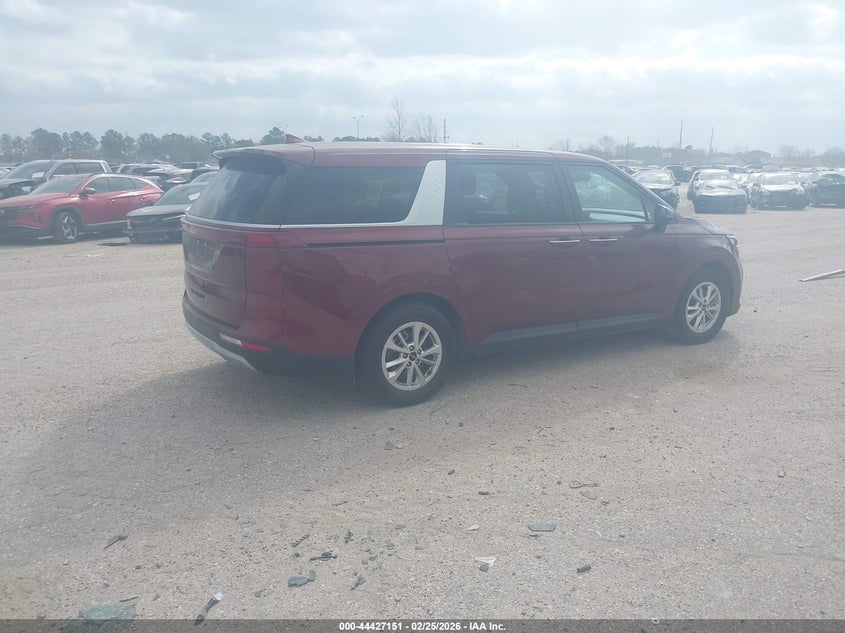 Vin: kndnb4h38p6252933, lot: 44923743, kia carnival mpv lx seat package 20234