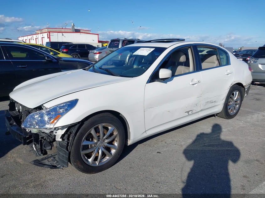 2009 Infiniti G37 Journey