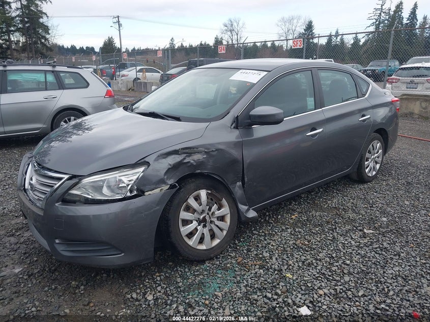 2015 Nissan Sentra Fe+ S/S/Sl/Sr/Sv