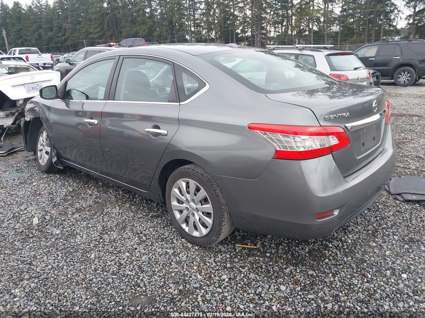 2015 Nissan Sentra Fe+ S/S/Sl/Sr/Sv