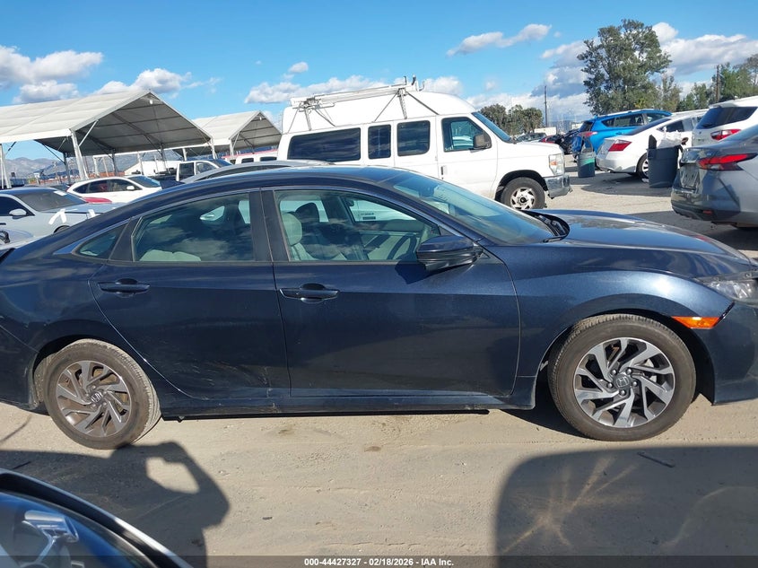 2018 Honda Civic Ex VIN: 19XFC2F73JE031673 Lot: 44427327