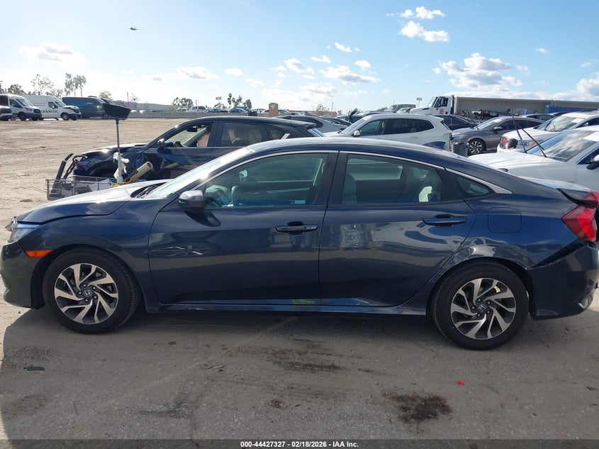 2018 Honda Civic Ex VIN: 19XFC2F73JE031673 Lot: 44427327