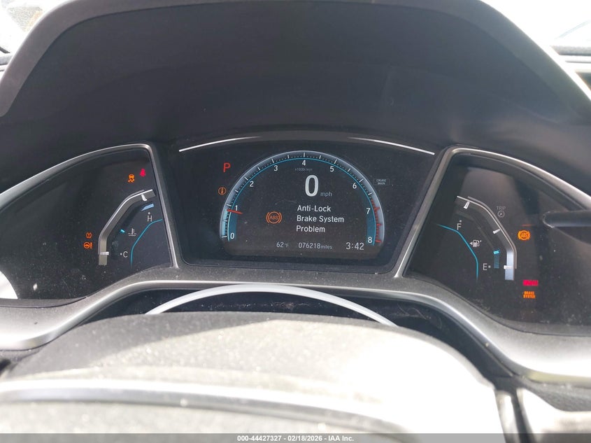 2018 Honda Civic Ex VIN: 19XFC2F73JE031673 Lot: 44427327