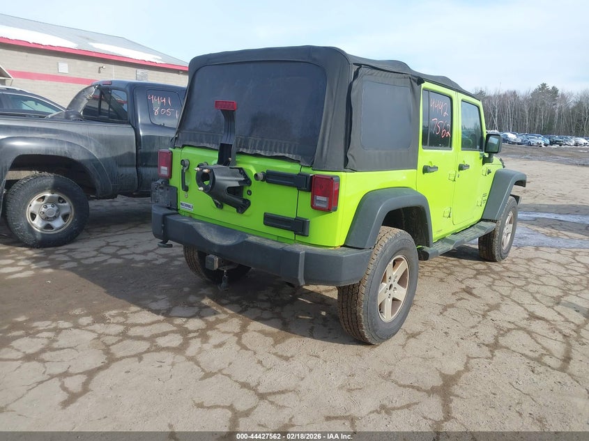 2012 Jeep Wrangler Unlimited Sport