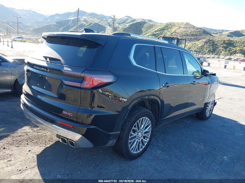 Vin: 1gkenlks2tj103446, lot: 44924324, gmc acadia denali fwd 20264